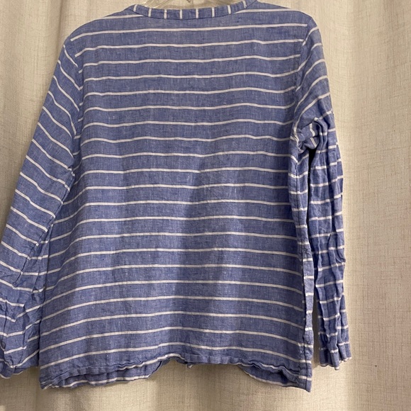 C & C California linen striped top - Picture 3 of 3